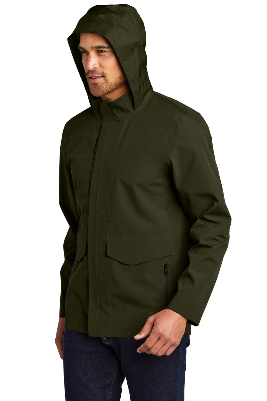OGIO ® Utilitarian Jacket. OG752 Drive Green Hood