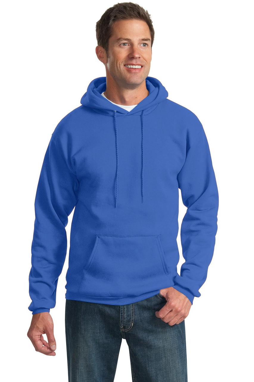 Port & Company® -  Essential Fleece Pullover Hooded Sweatshirt.  PC90H Royal