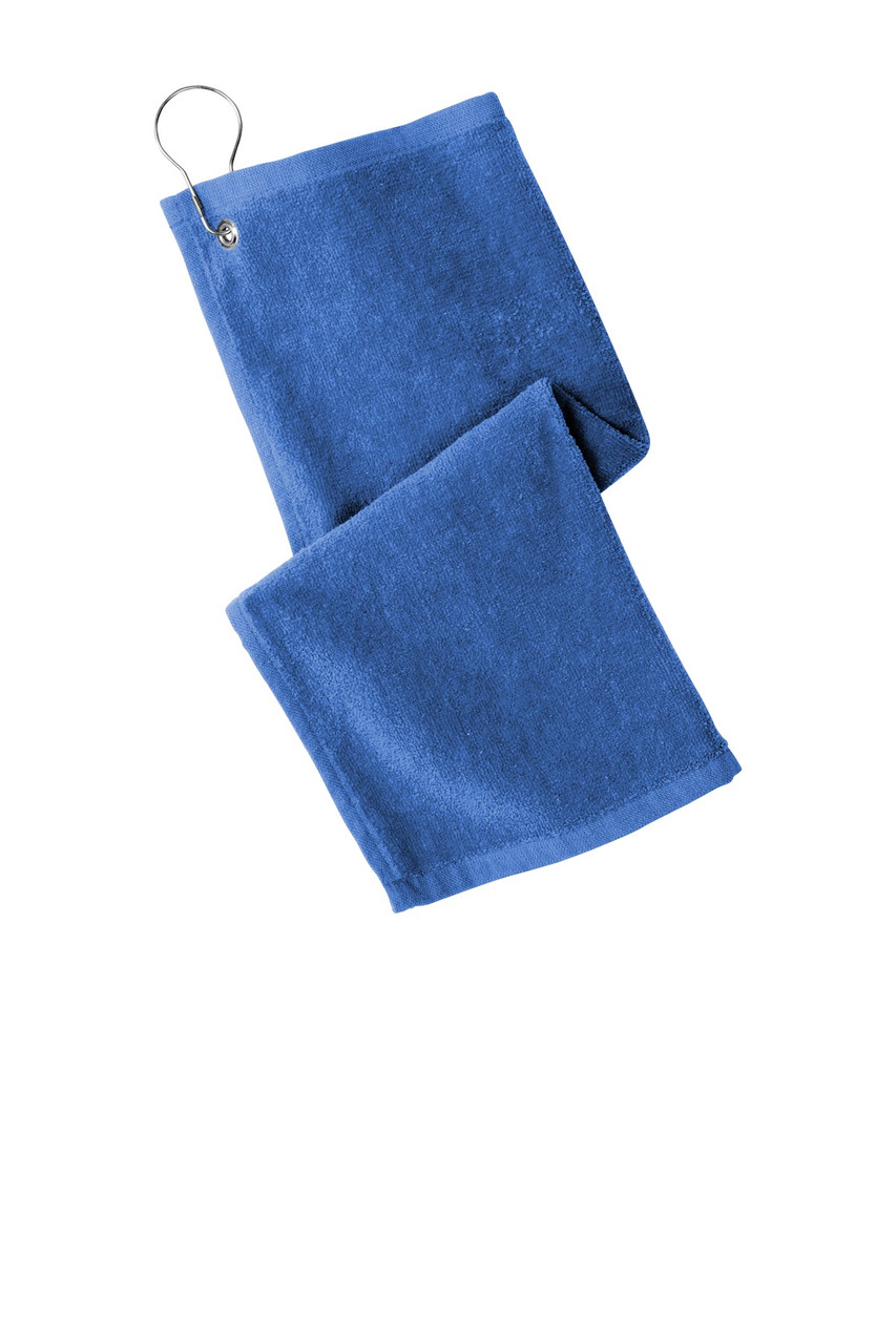 Port Authority ® Grommeted Hemmed Towel PT400 Royal