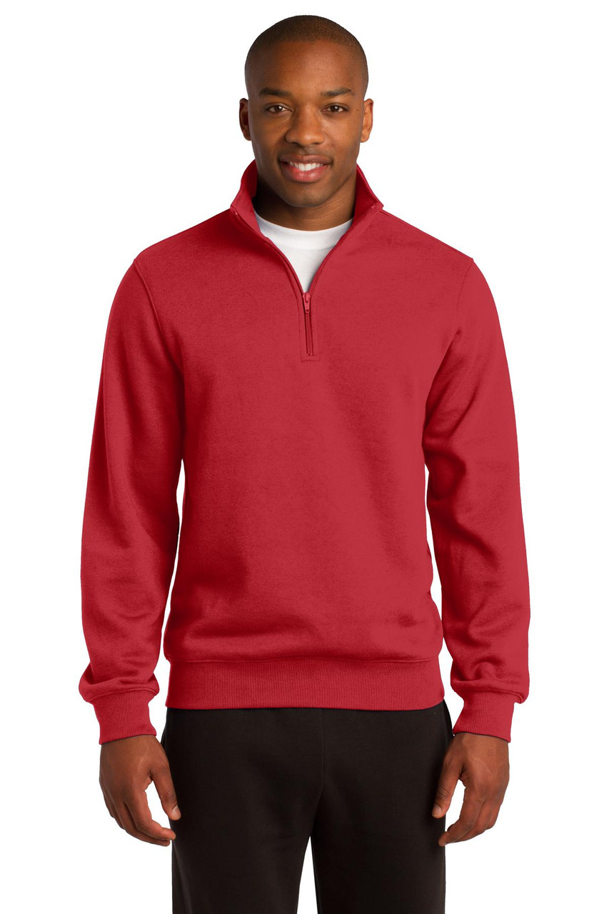 Sport-Tek® 1/4-Zip Sweatshirt. ST253 True Red