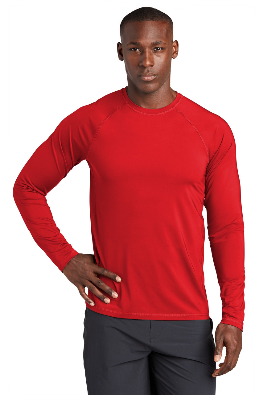 Sport-Tek ® Long Sleeve Rashguard Tee. ST470LS True Red