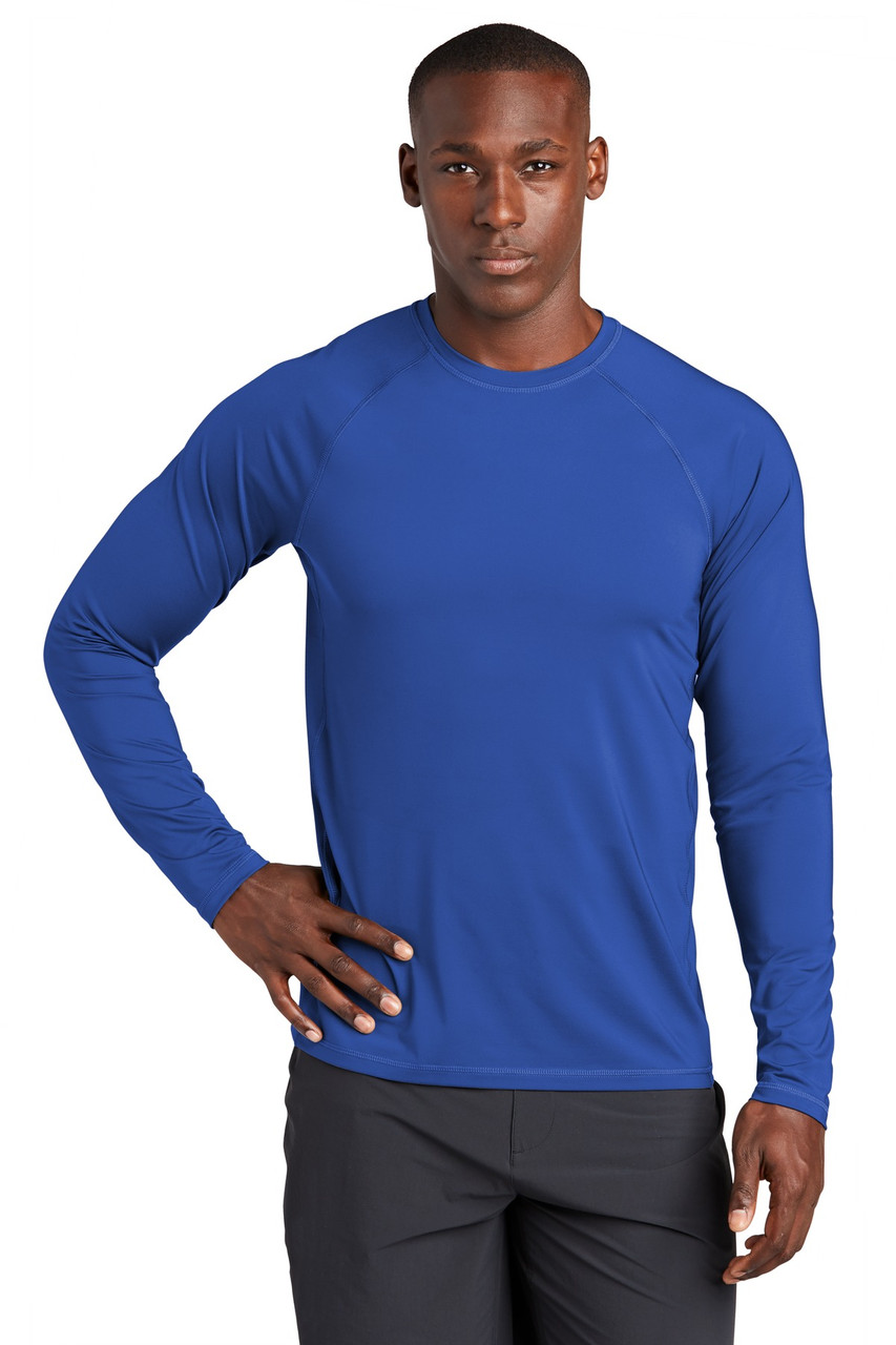 Sport-Tek ® Long Sleeve Rashguard Tee. ST470LS True Royal