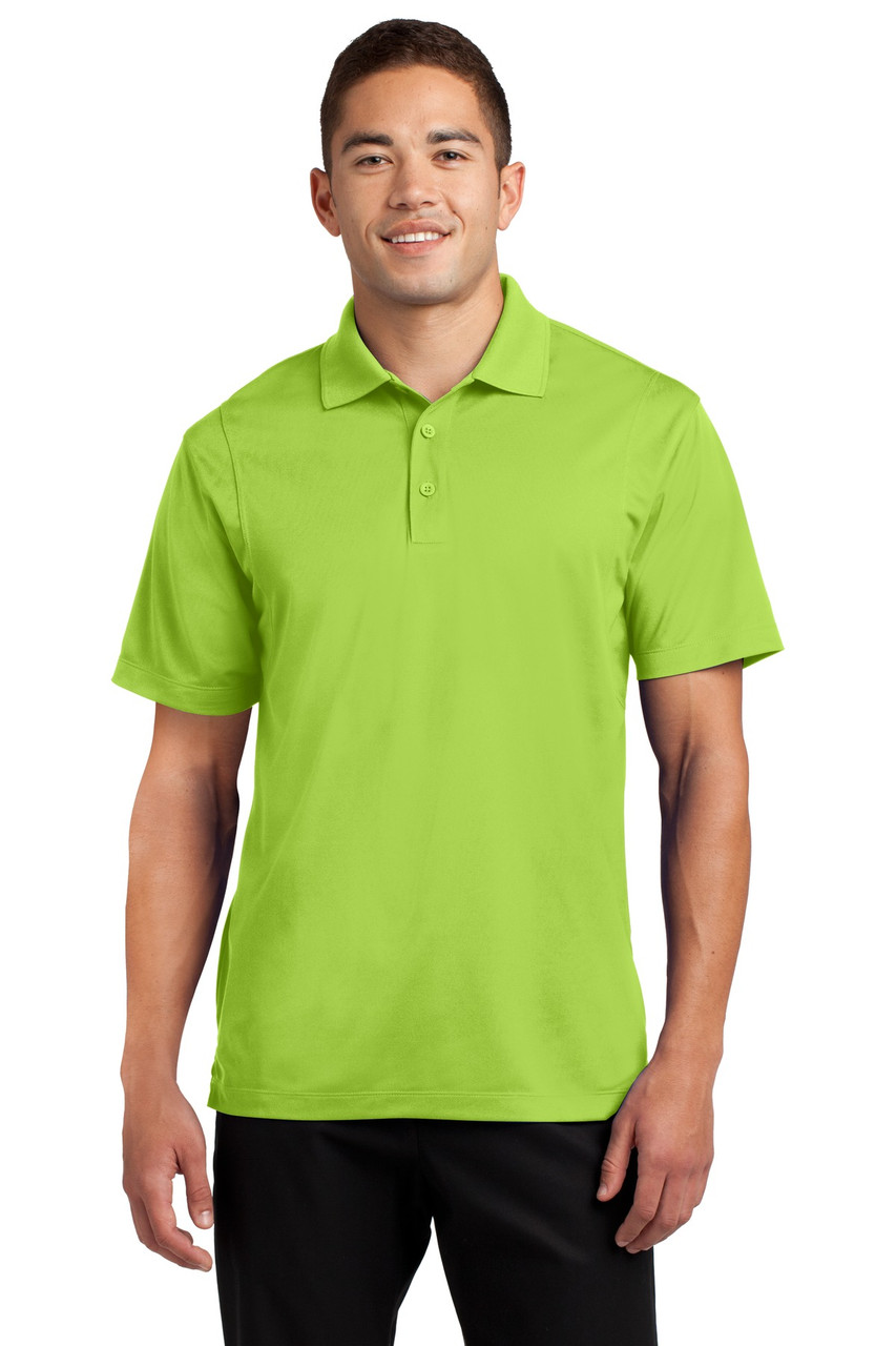 Sport-Tek® Micropique Sport-Wick® Polo. ST650 Lime Shock