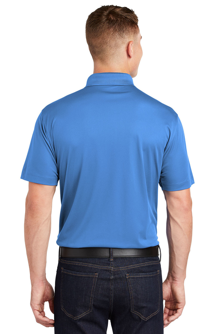 Sport-Tek® Micropique Sport-Wick® Polo. ST650 Blue Lake Back