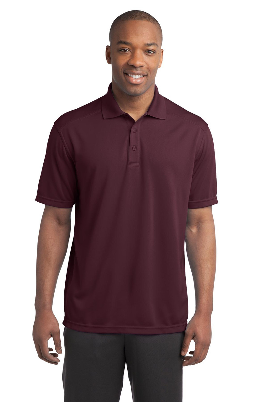 Sport-Tek® PosiCharge® Micro-Mesh Polo. ST680 Maroon