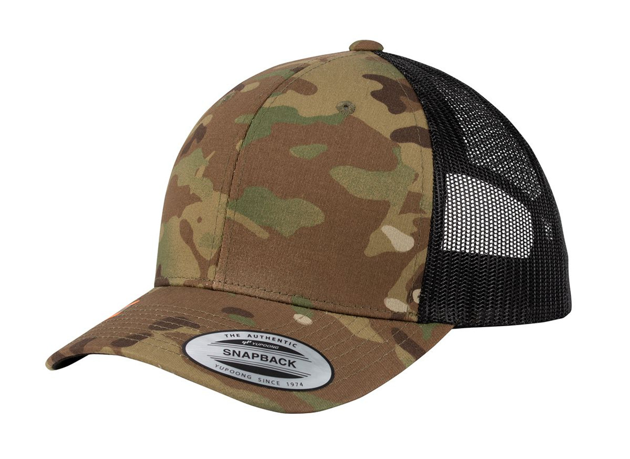 Sport-Tek ® Yupoong ® Retro Trucker Cap. STC39 Multicam