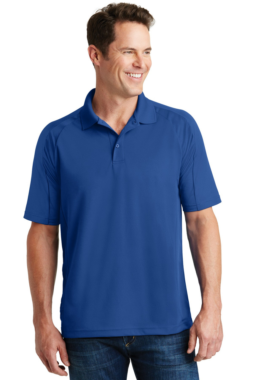 Sport-Tek® Dri-Mesh® Pro Polo. T474 Royal