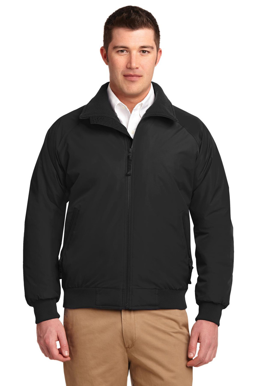 Port Authority® Tall Challenger™ Jacket. TLJ754 True Black/ True Black LT