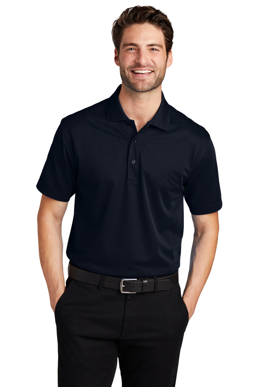 Port Authority® Tall Tech Pique Polo. TLK527 Dark Navy