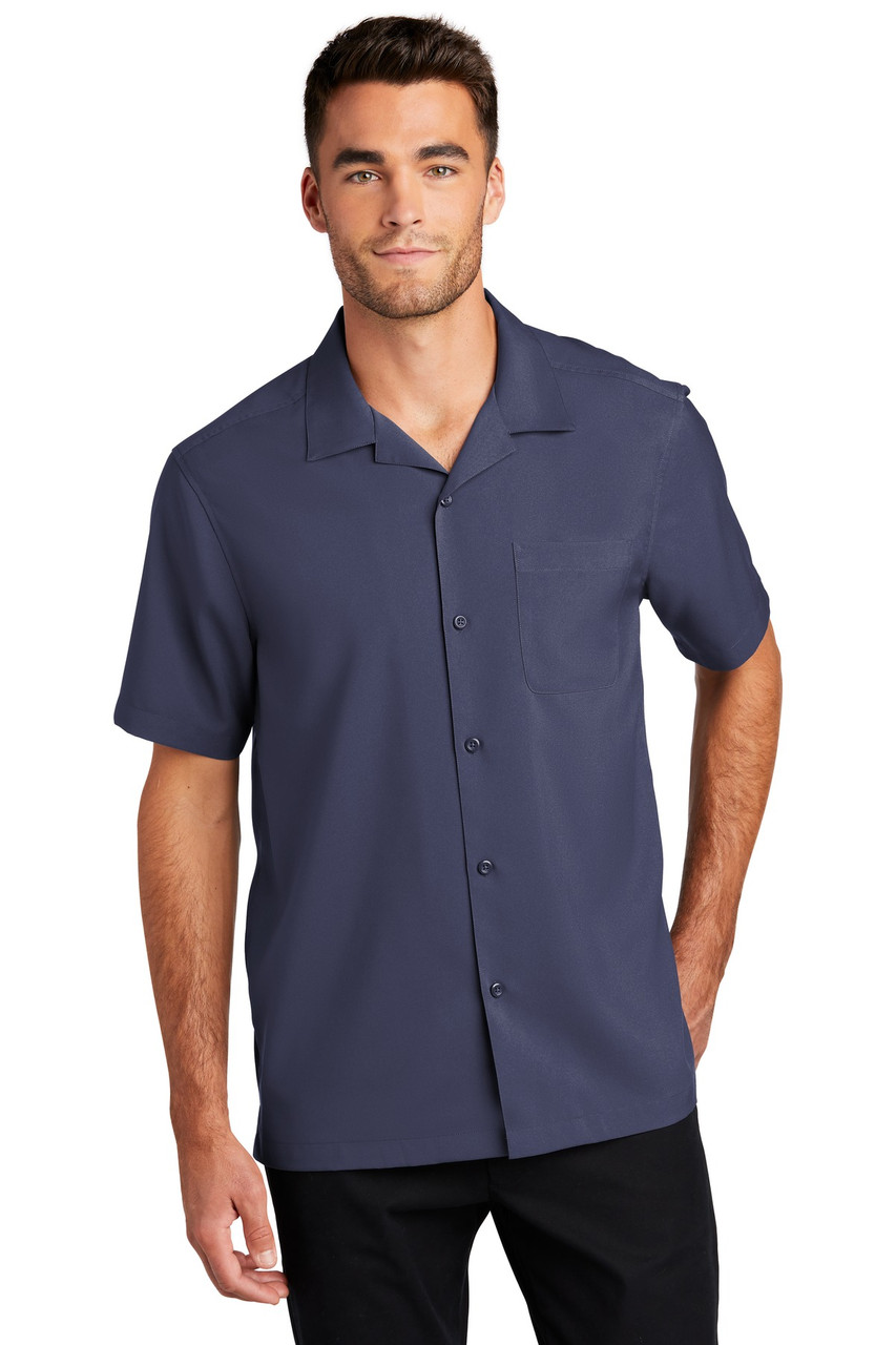 Port Authority ® Short Sleeve Performance Staff Shirt W400 True Navy