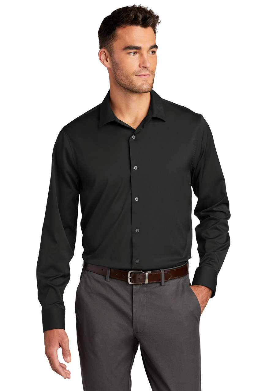 Port Authority ® City Stretch Shirt W680 Black