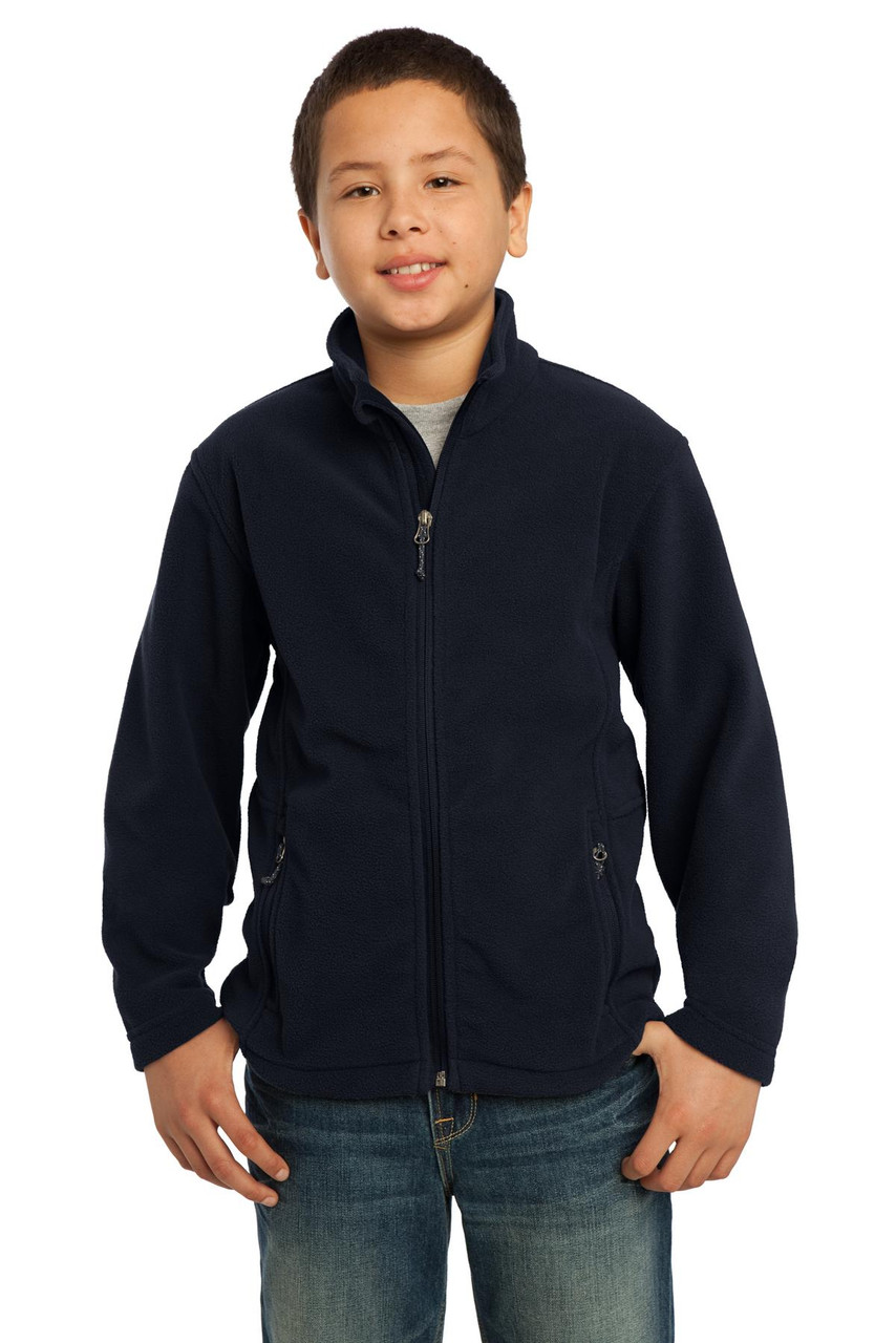 Port Authority® Youth Value Fleece Jacket. Y217 True Navy