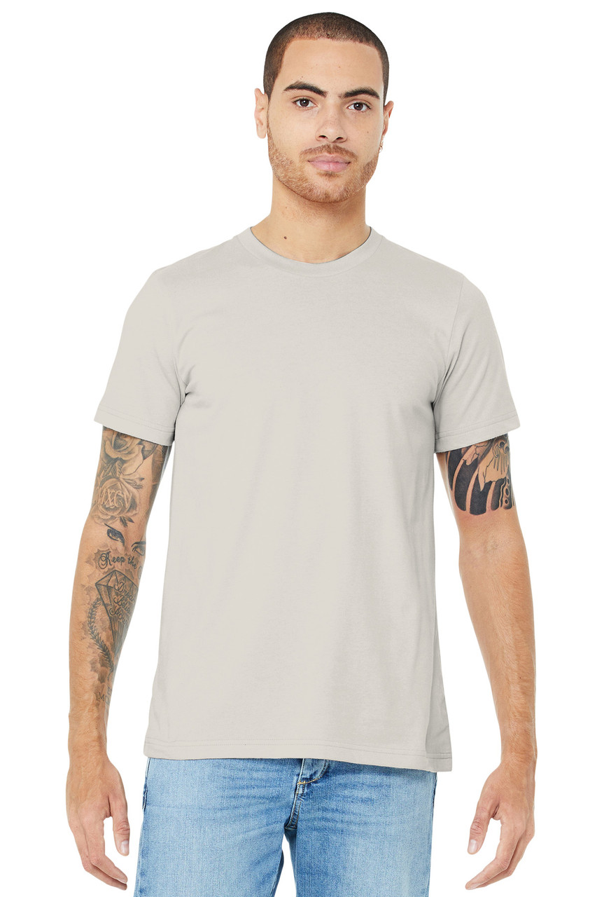 BELLA+CANVAS ® Unisex Jersey Short Sleeve Tee. BC3001 Vintage White L