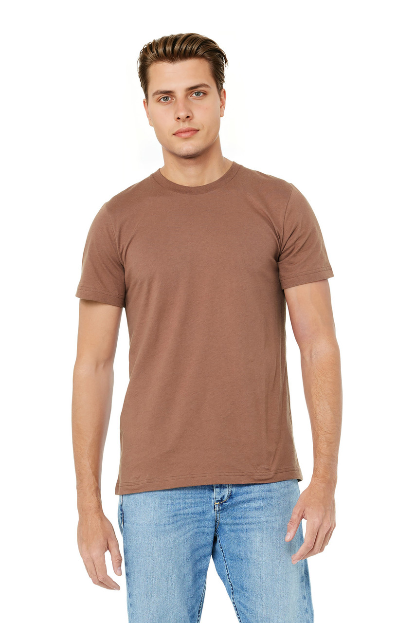 BELLA+CANVAS ® Unisex Jersey Short Sleeve Tee. BC3001 Chestnut