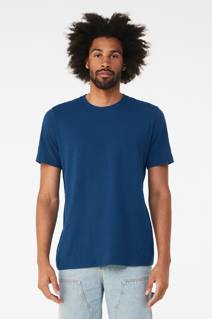 BELLA+CANVAS ® Unisex Jersey Short Sleeve Tee. BC3001 Cool Blue