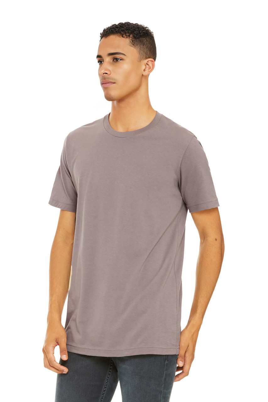 BELLA+CANVAS ® Unisex Jersey Short Sleeve Tee. BC3001 Pebble Brown