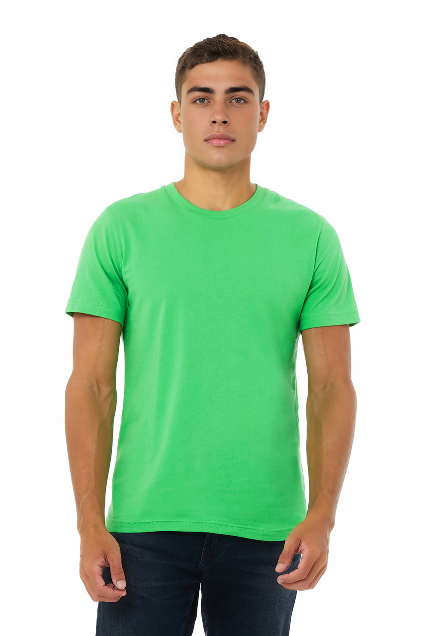 BELLA+CANVAS ® Unisex Jersey Short Sleeve Tee. BC3001 Synthetic Green