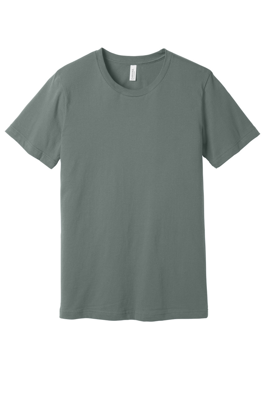 BELLA+CANVAS ® Unisex Jersey Short Sleeve Tee. BC3001 Blue Storm