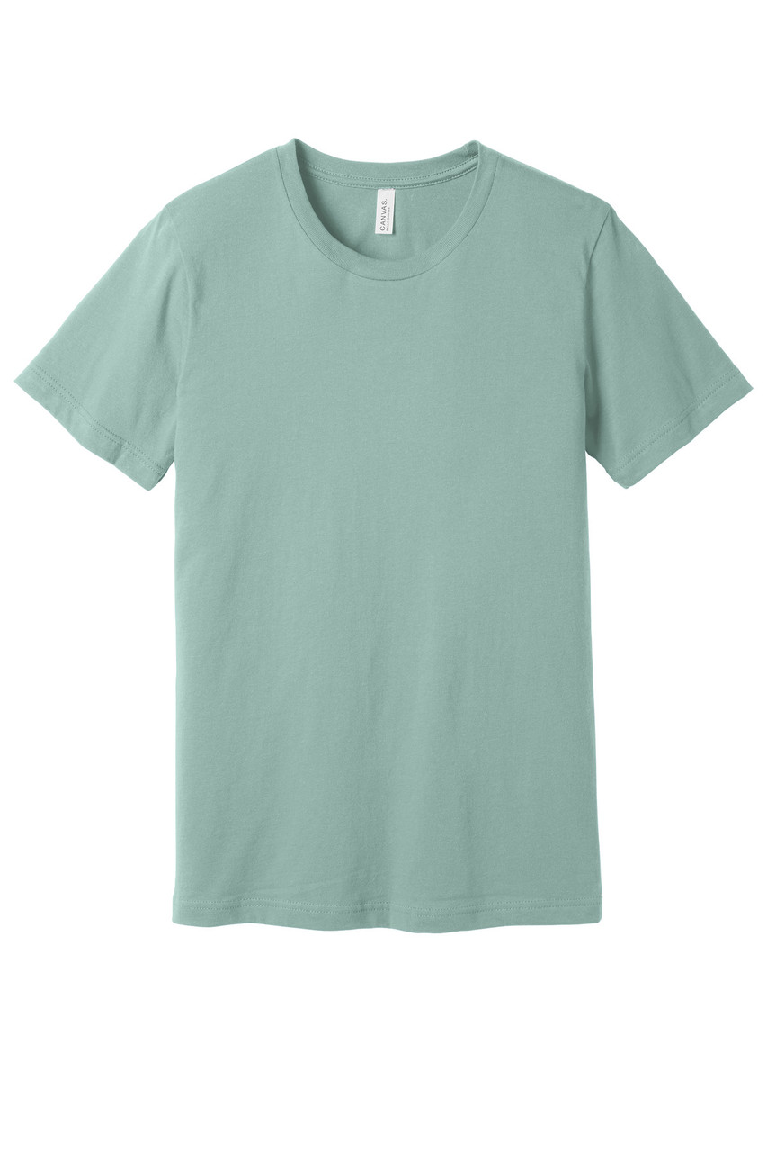 BELLA+CANVAS ® Unisex Jersey Short Sleeve Tee. BC3001 Dusty Blue
