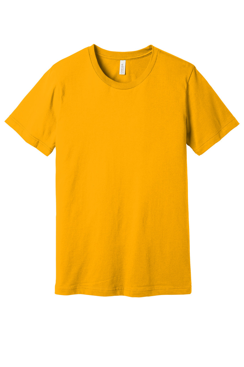 BELLA+CANVAS ® Unisex Jersey Short Sleeve Tee. BC3001 Gold