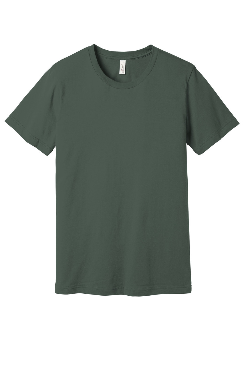 BELLA+CANVAS ® Unisex Jersey Short Sleeve Tee. BC3001 Military Green