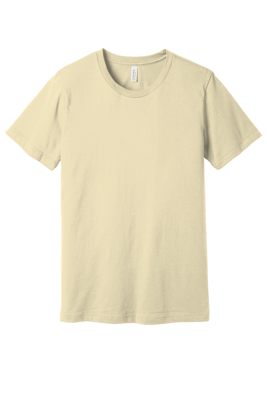 BELLA+CANVAS ® Unisex Jersey Short Sleeve Tee. BC3001 Natural