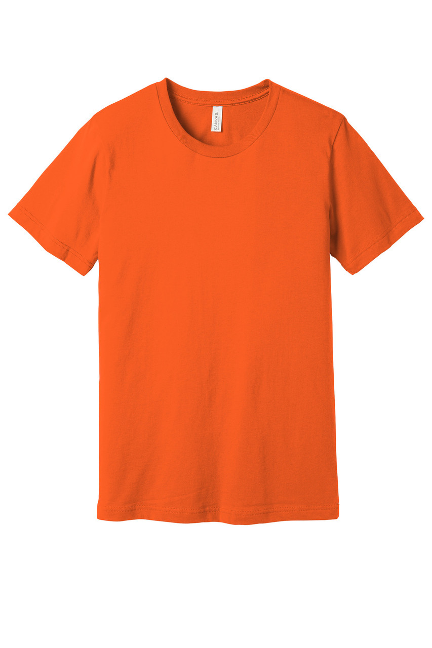 BELLA+CANVAS ® Unisex Jersey Short Sleeve Tee. BC3001 Orange