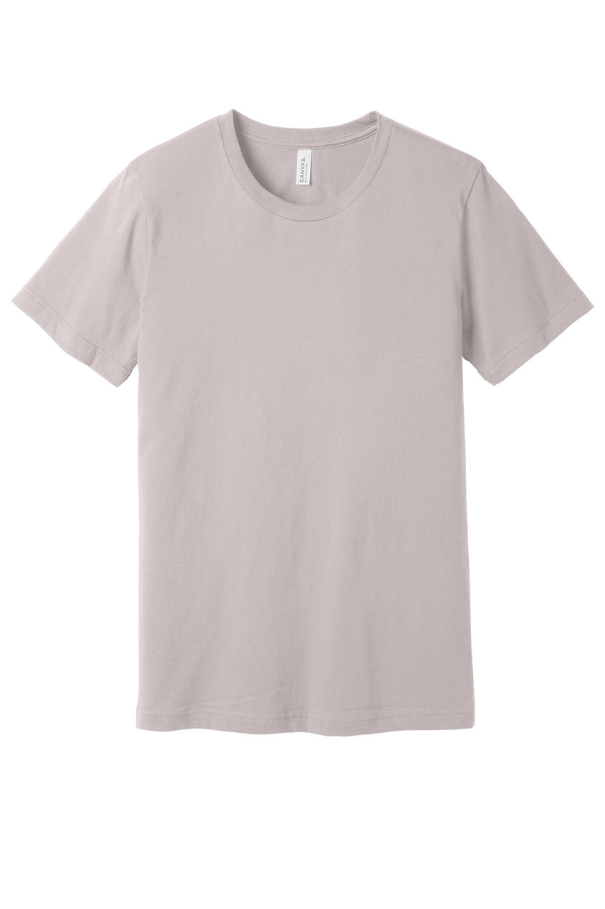 BELLA+CANVAS ® Unisex Jersey Short Sleeve Tee. BC3001 Pink Gravel