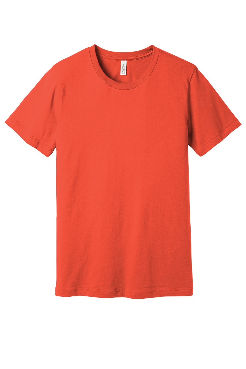 BELLA+CANVAS ® Unisex Jersey Short Sleeve Tee. BC3001 Poppy