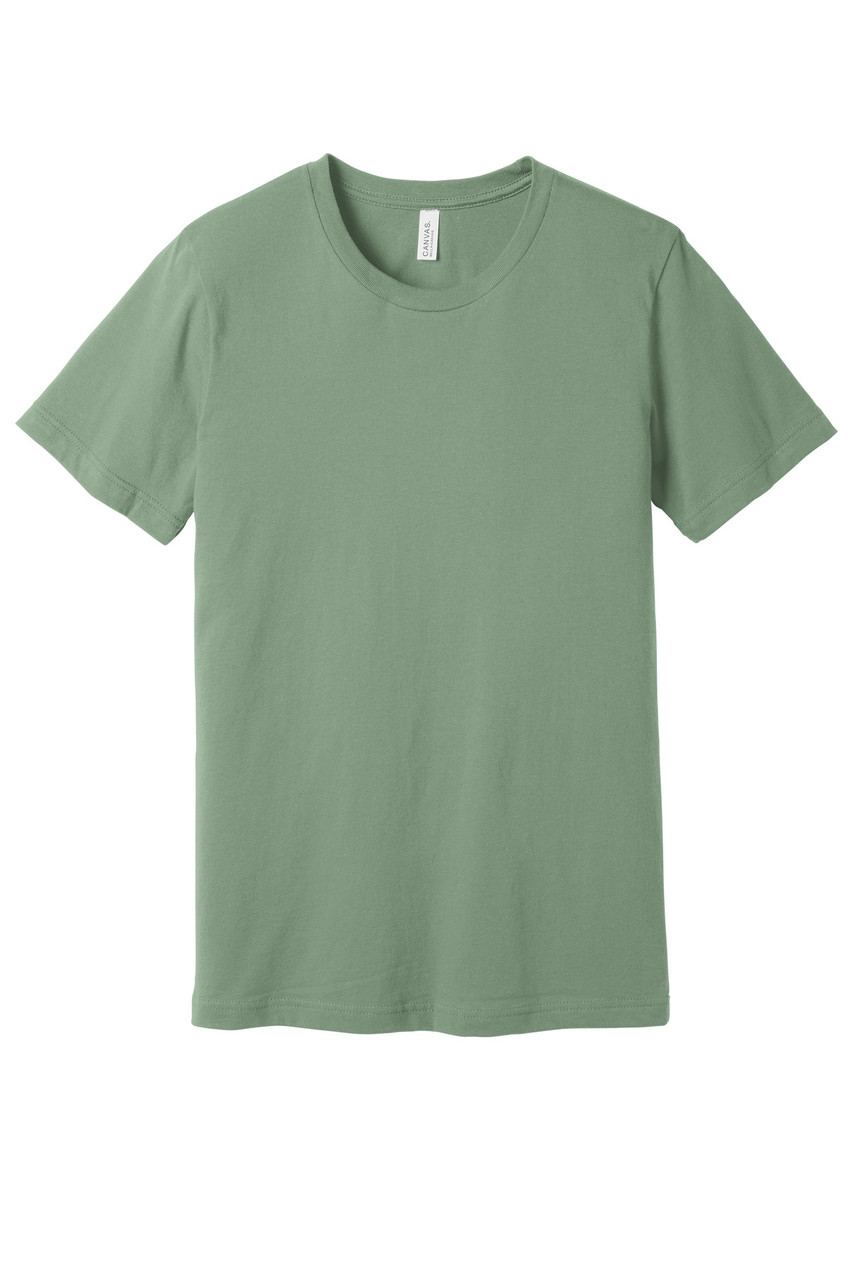 BELLA+CANVAS ® Unisex Jersey Short Sleeve Tee. BC3001 Sage