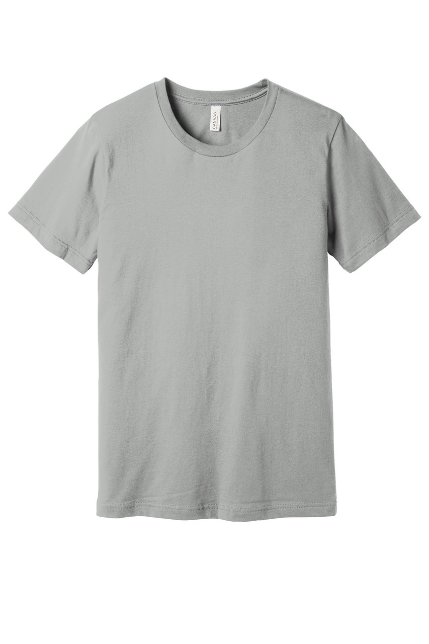 BELLA+CANVAS ® Unisex Jersey Short Sleeve Tee. BC3001 Silver
