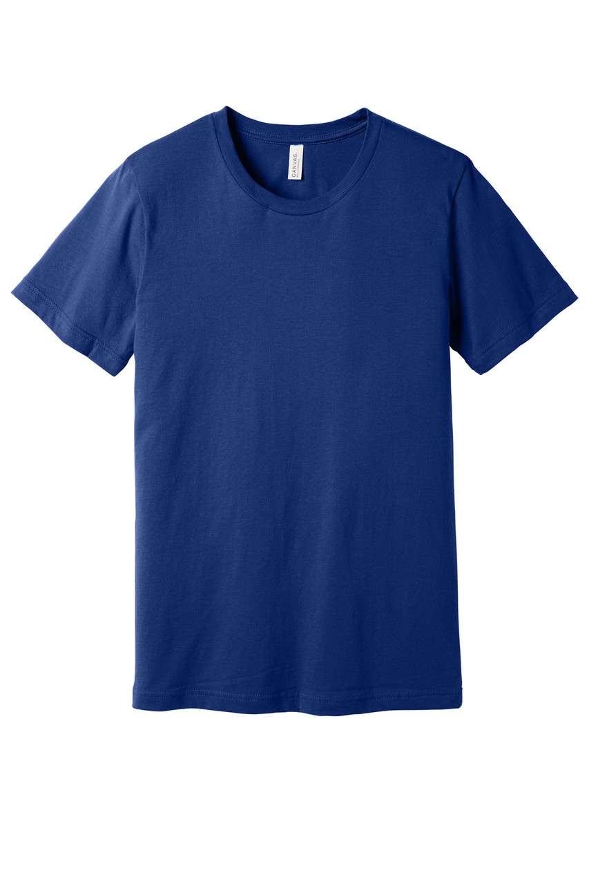 BELLA+CANVAS ® Unisex Jersey Short Sleeve Tee. BC3001 Team Navy