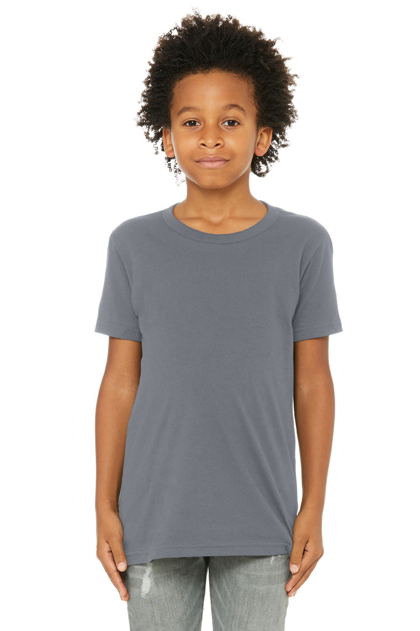 BELLA+CANVAS ® Youth Jersey Short Sleeve Tee. BC3001Y Storm