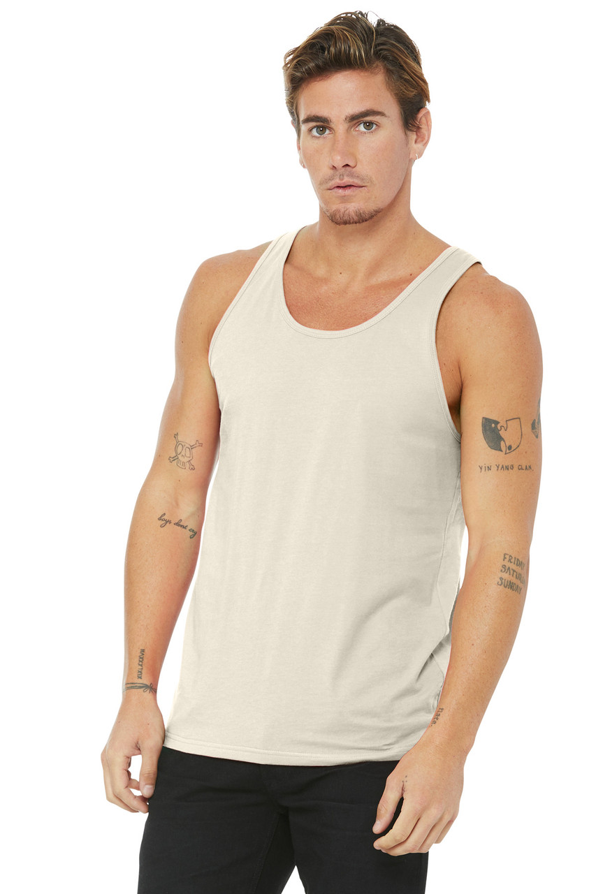 BELLA+CANVAS ® Unisex Jersey Tank. BC3480 Natural