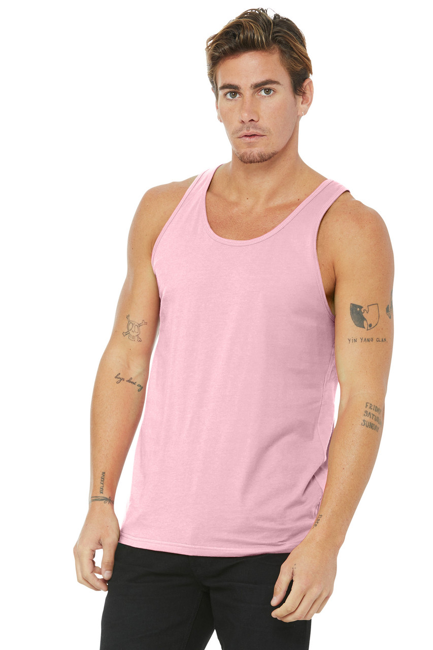BELLA+CANVAS ® Unisex Jersey Tank. BC3480 Pink