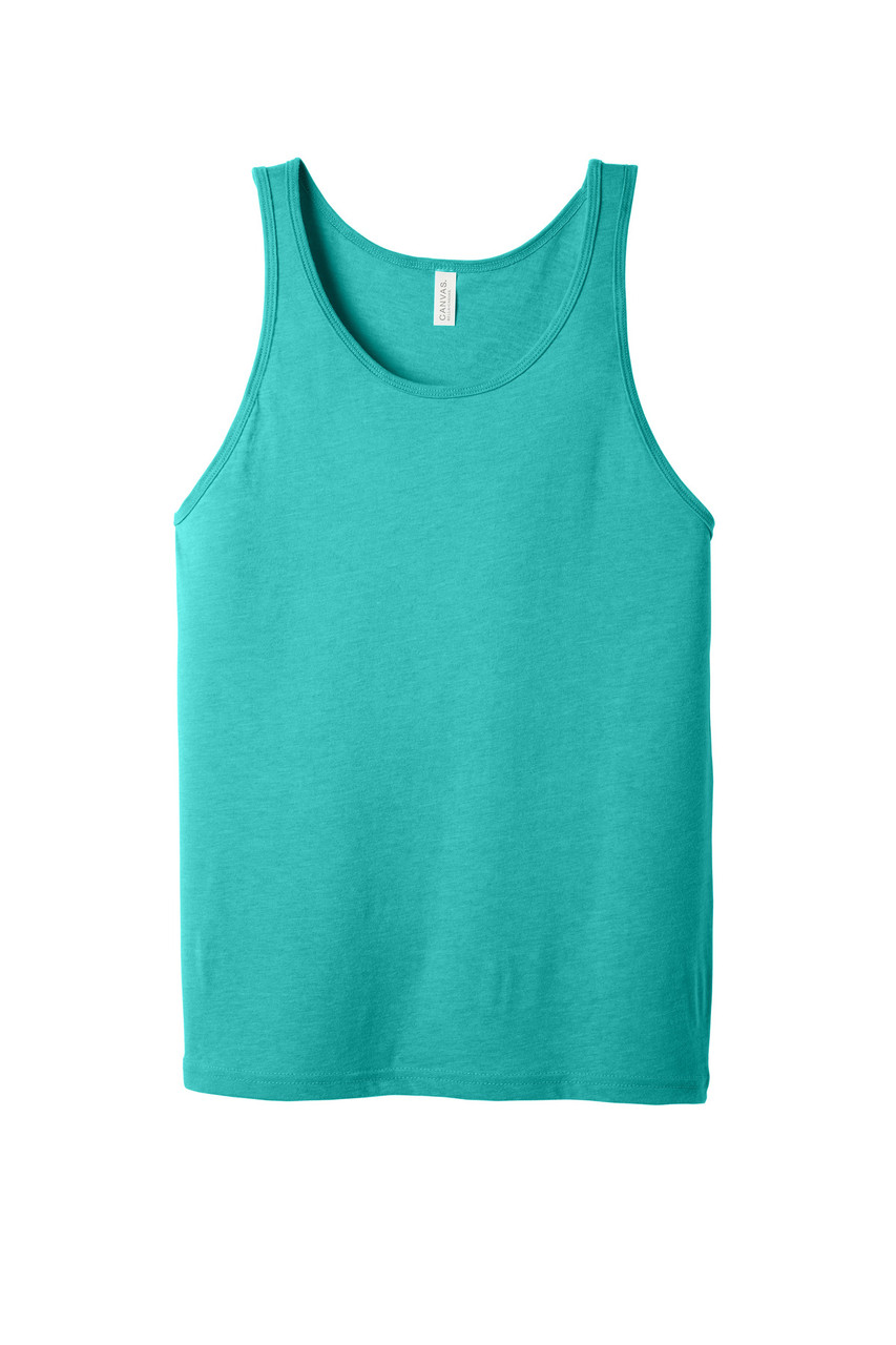 BELLA+CANVAS ® Unisex Jersey Tank. BC3480 Teal