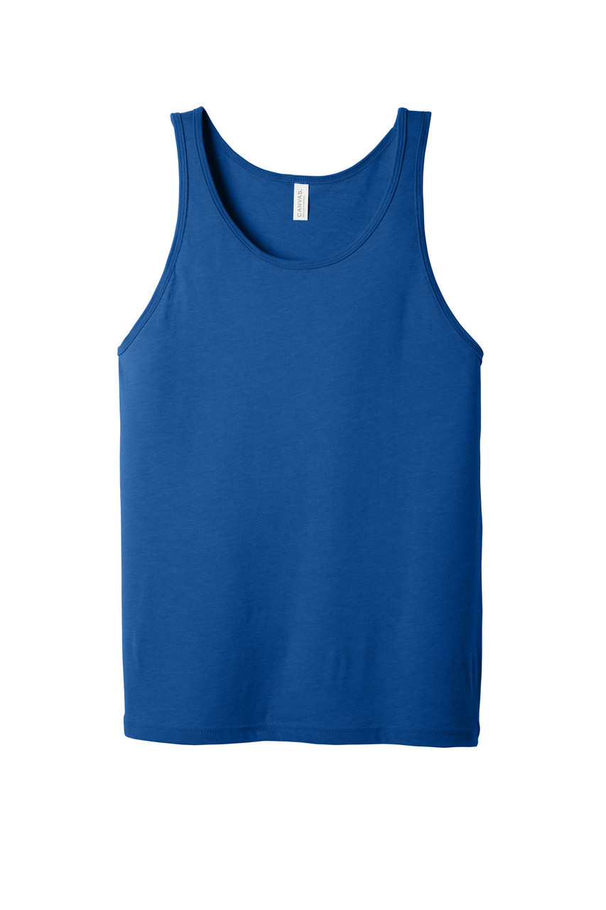 BELLA+CANVAS ® Unisex Jersey Tank. BC3480 True Royal