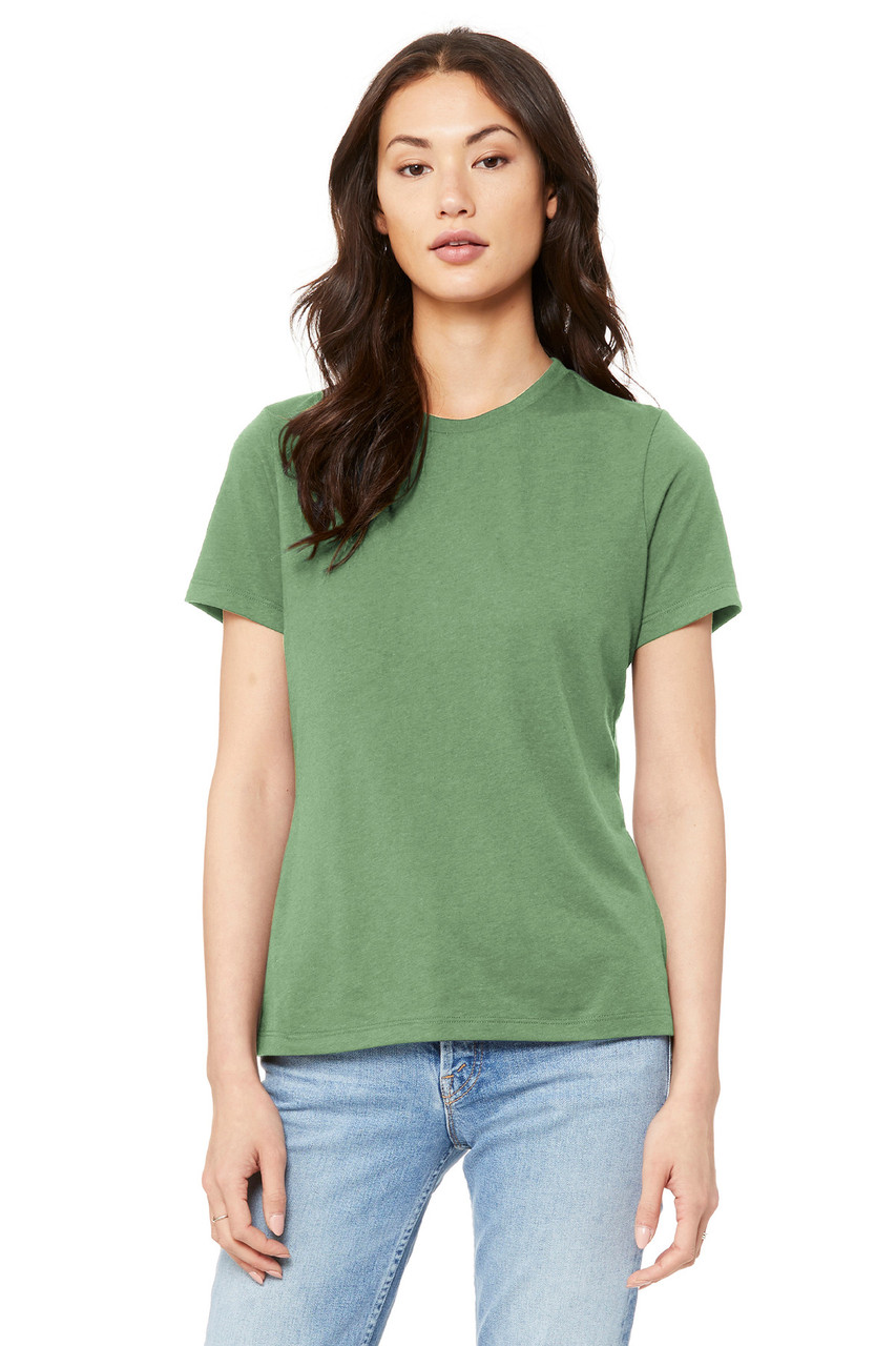 BELLA+CANVAS ® Women's Relaxed Jersey Short Sleeve Tee. BC6400 Leaf 2XL