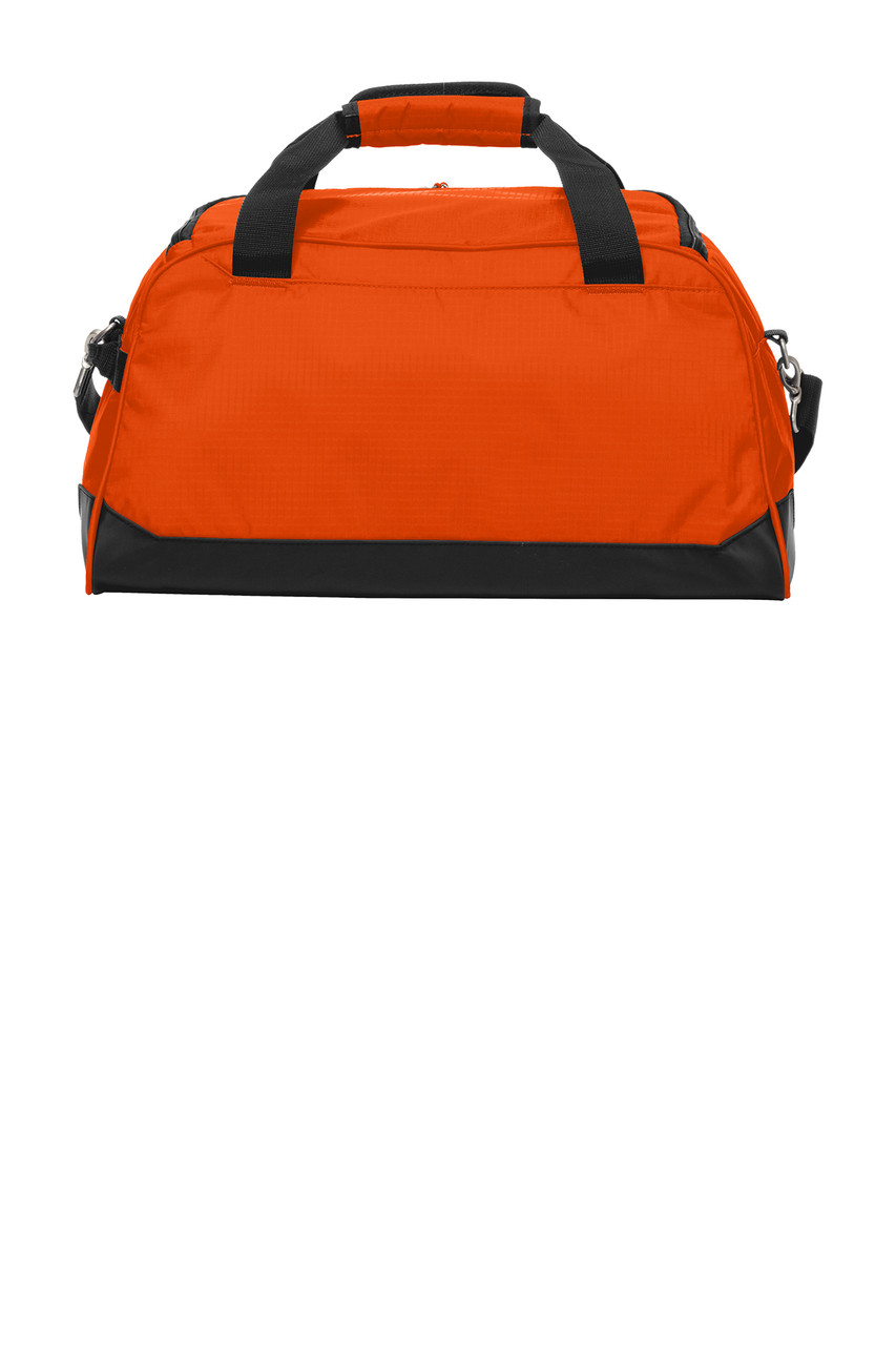 OGIO® Breakaway Duffel. 411095 Hot Orange/ Black Back