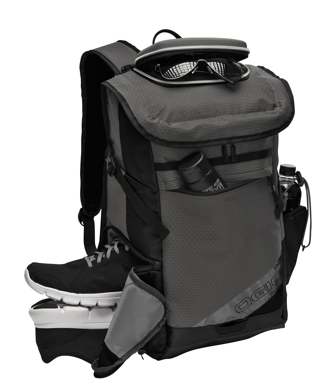 OGIO® X-Fit Pack. 412039 Grey/ Black Open