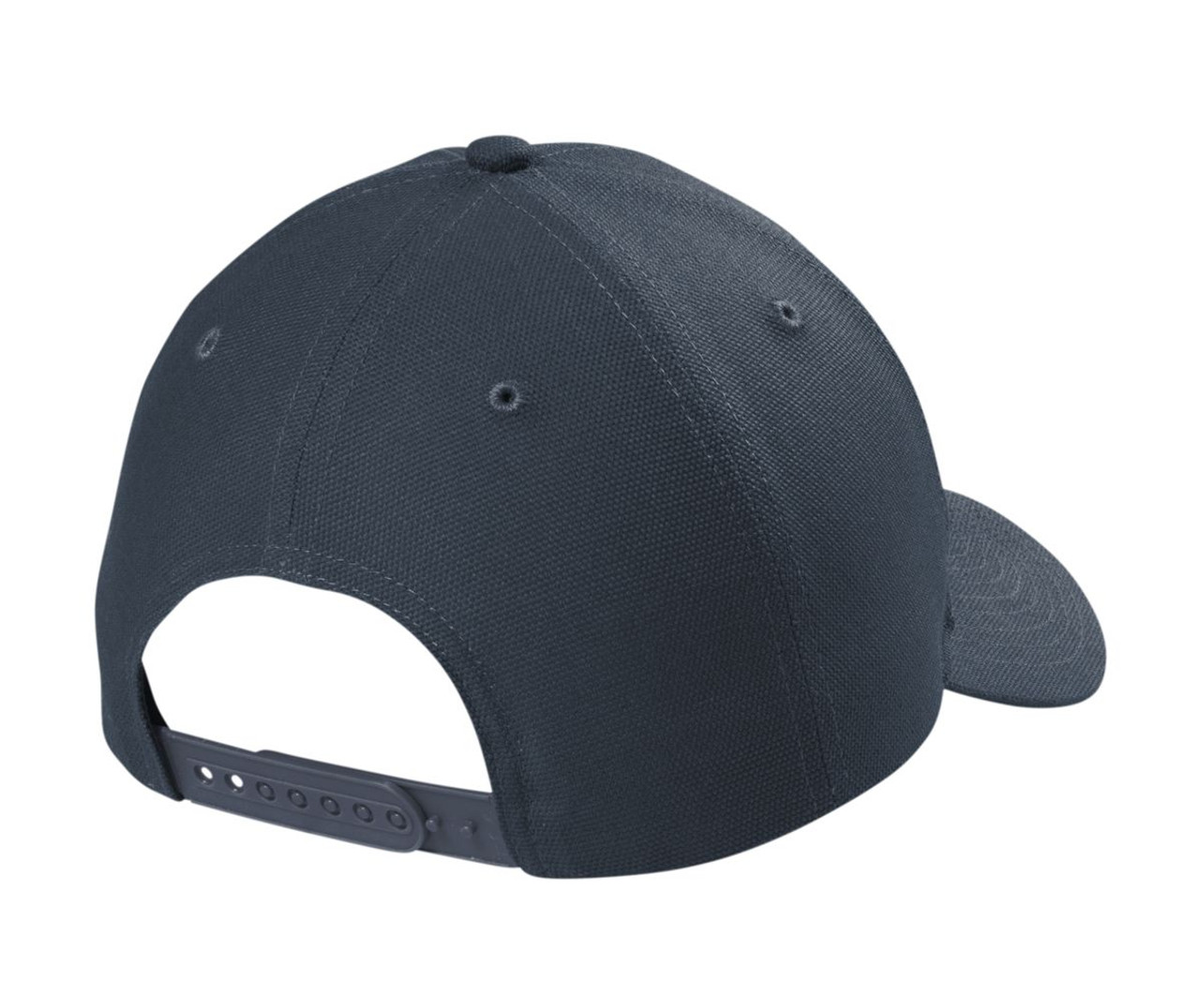 CornerStone® Canvas Cap. CS810 Navy Blue Back