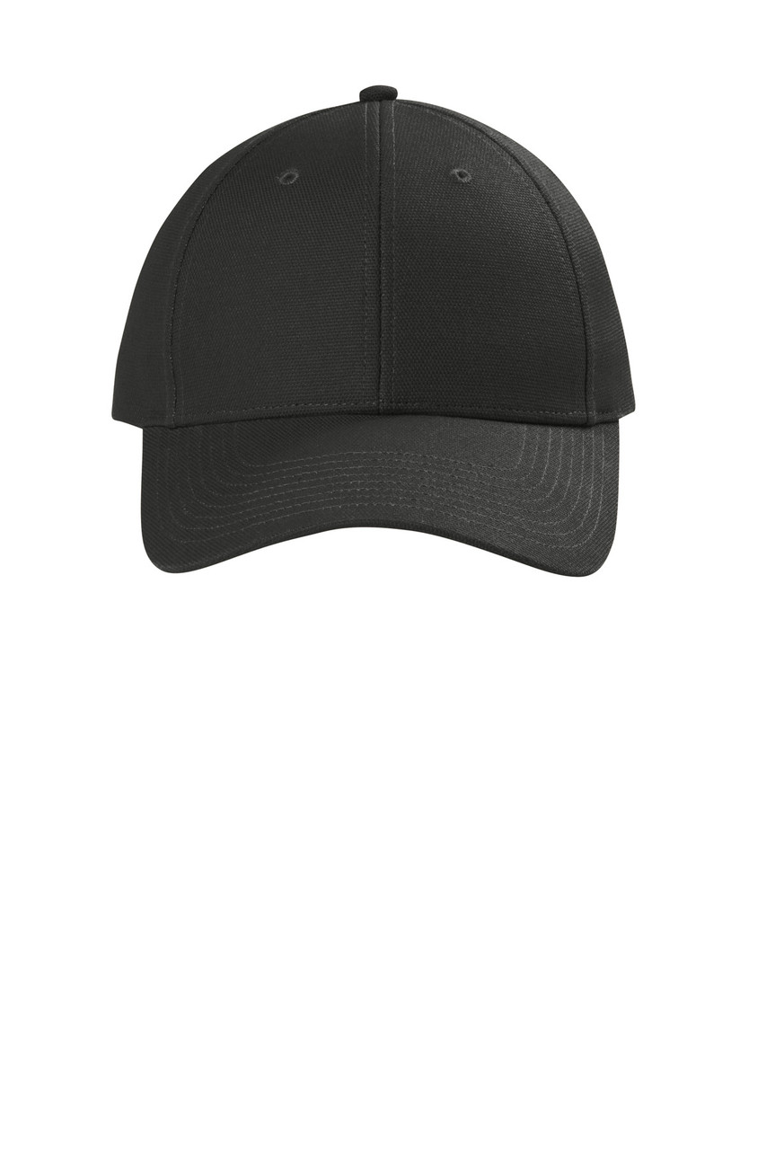 CornerStone® Canvas Cap. CS810 Black