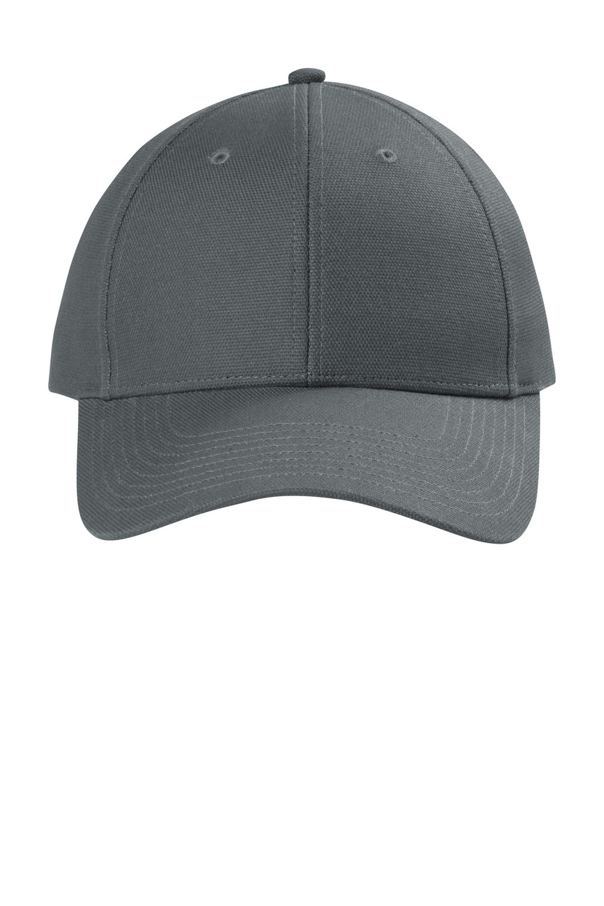 CornerStone® Canvas Cap. CS810 Charcoal