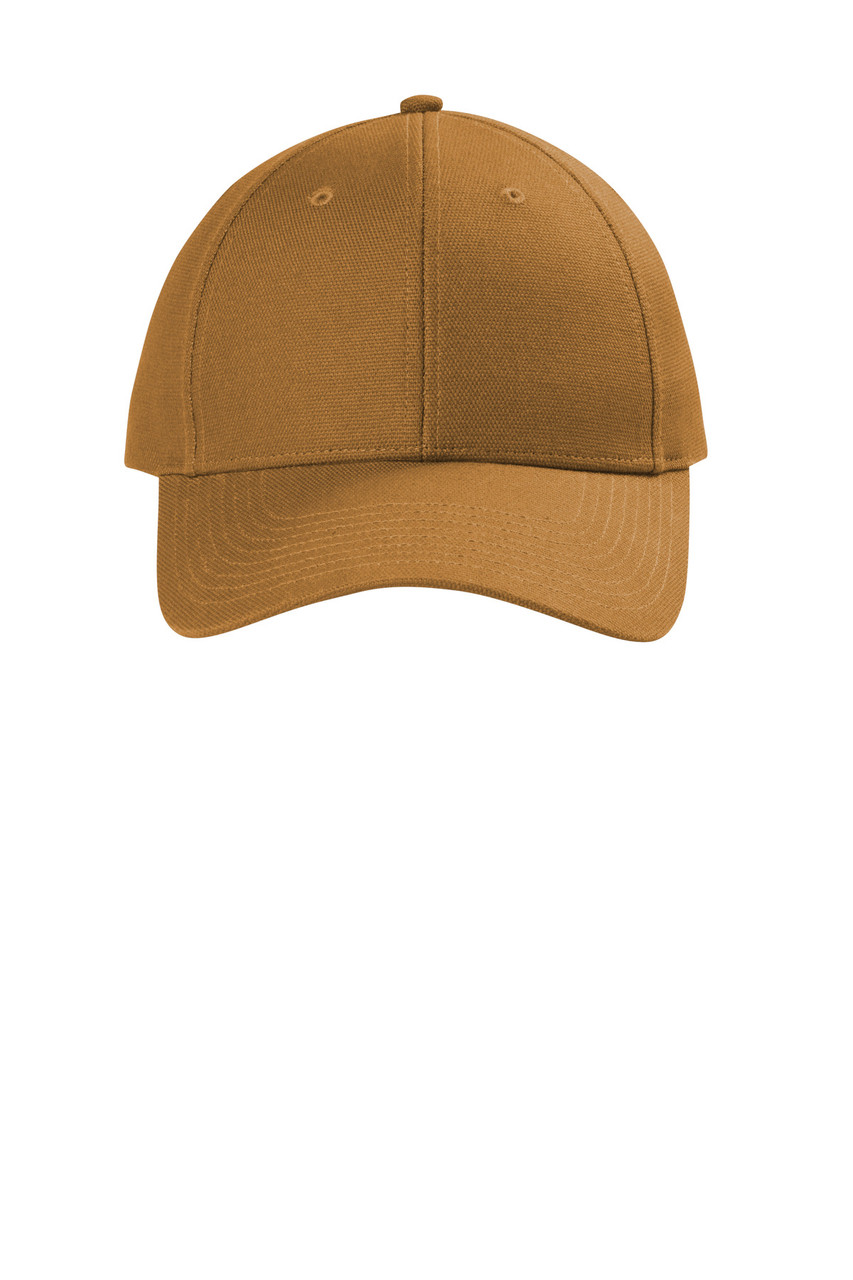 CornerStone® Canvas Cap. CS810 Duck Brown