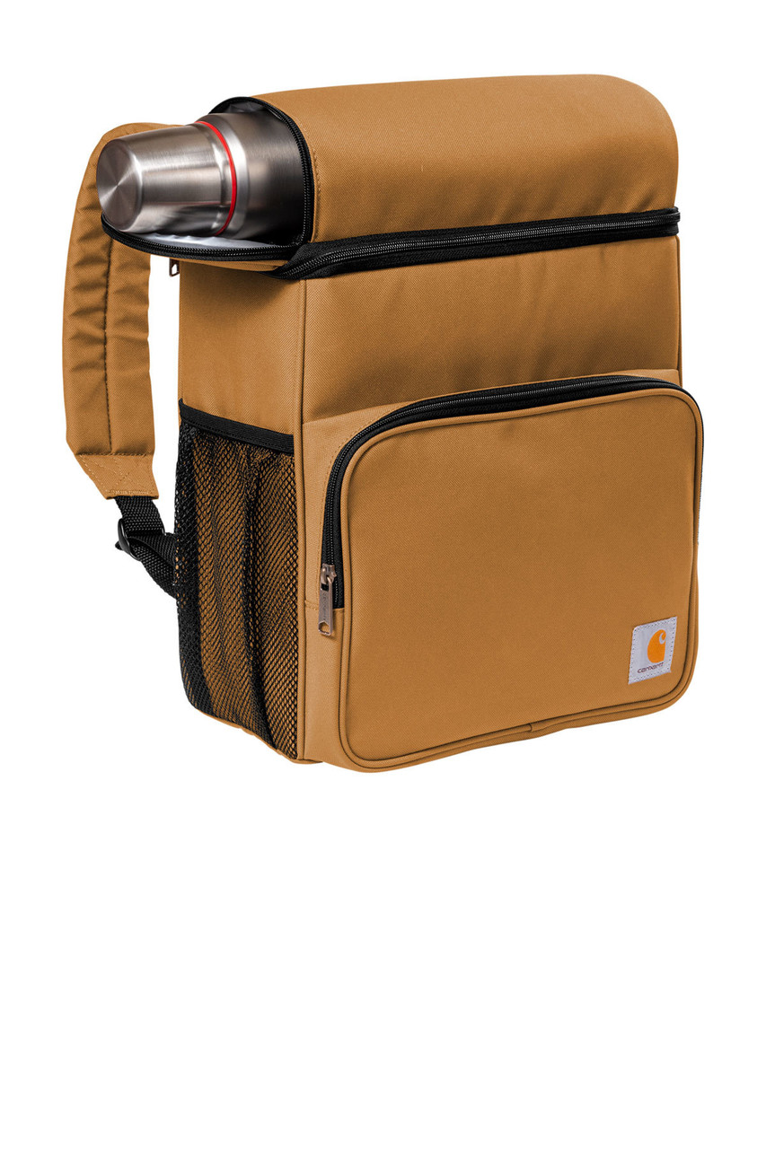 Carhartt® Backpack 20-Can Cooler. CT89132109 Carhartt Brown Thermos