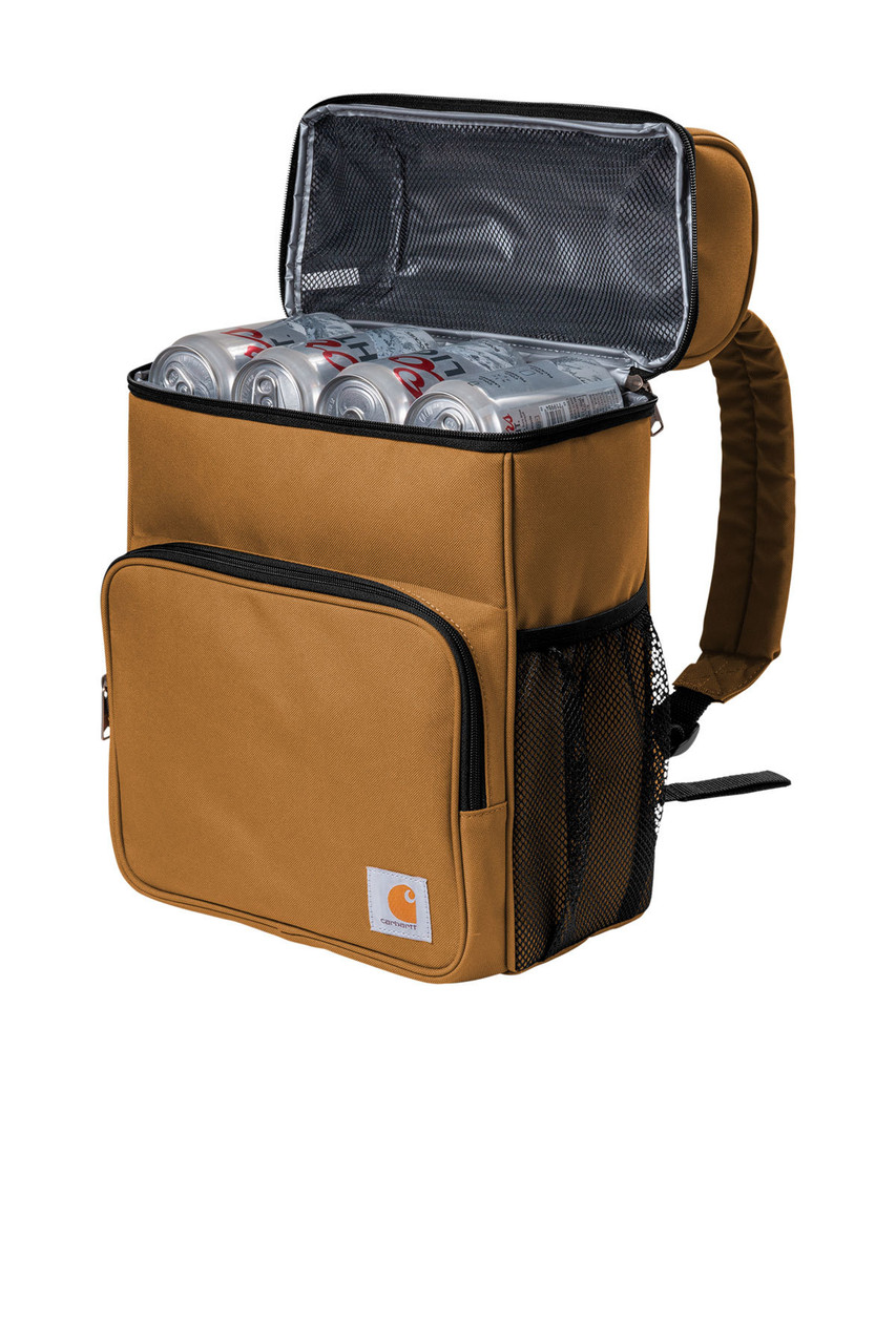 Carhartt® Backpack 20-Can Cooler. CT89132109 Carhartt Brown Cans