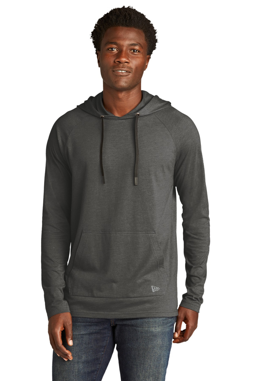 New Era®  Tri-Blend Hoodie. NEA137 Graphite