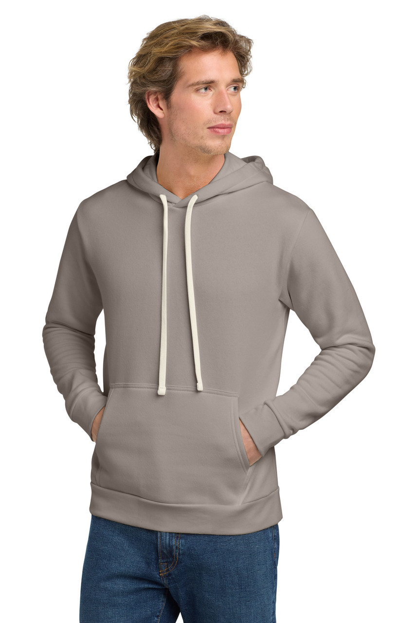 Next Level Apparel®   Adult Santa Barbara Pullover Hoodie. NL9303 Lead/ Light Gray