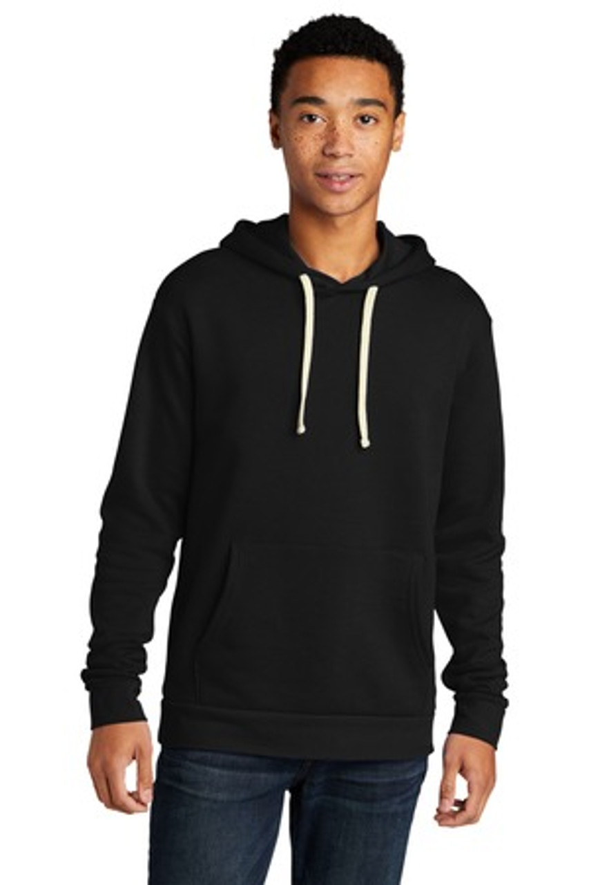 Next Level™   Unisex 80/20 Fleece Pullover Hoodie. NL9303 Black