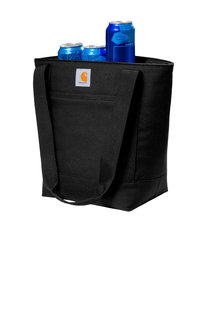 Carhartt®  Tote 18-Can Cooler. CT89101701 Black Angle1